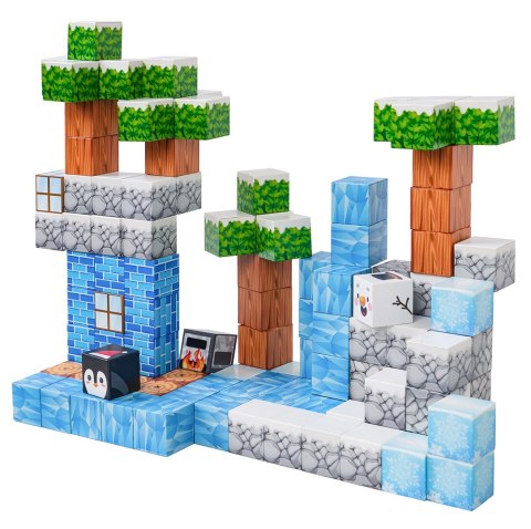 Zestaw Kostek, Klocków Magnetycznych 113el.