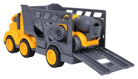 Zestaw Pojazdów Laweta + Autka Budowlane