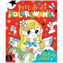Aksjomat Brokatowa kolorowanka. Bajkowy świat KS1041