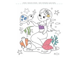 Aksjomat Brokatowa kolorowanka. Bajkowy świat KS1041