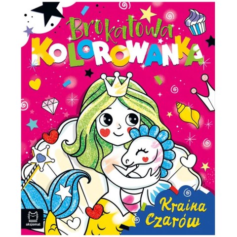 Aksjomat Brokatowa kolorowanka. Kraina czarów KS1042