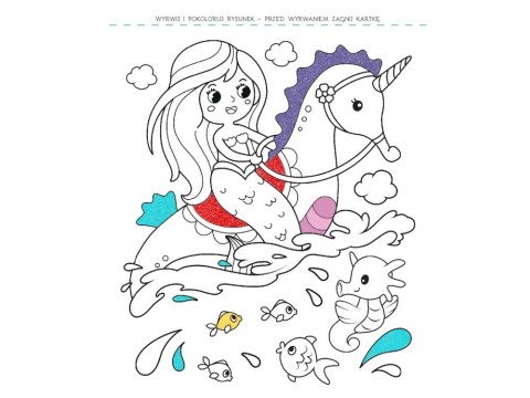 Aksjomat Brokatowa kolorowanka. Kraina czarów KS1042