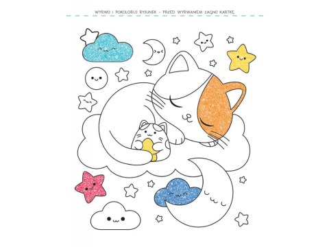 Aksjomat Brokatowa kolorowanka. Pieski i kotki KS1044