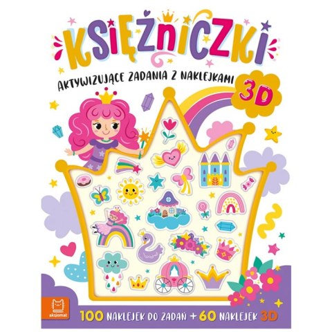 Aksjomat Księżniczki. Aktywizujące zadania z naklejkami 3D KS1076