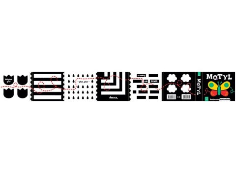 Aksjomat Motyl. Książeczka kontrastowa KS1106