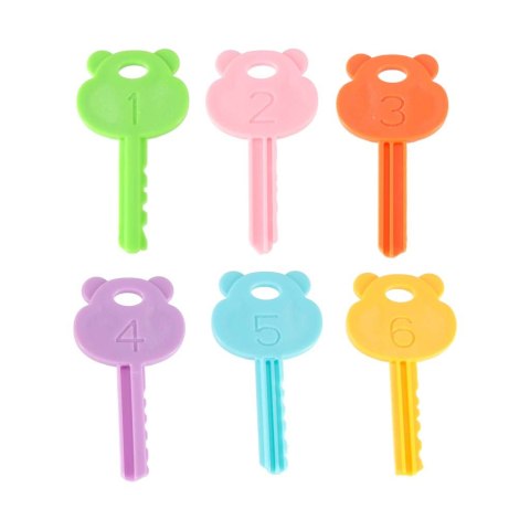 Autobus edukacyjny grający wyskakujące zwierzątka kluczyki