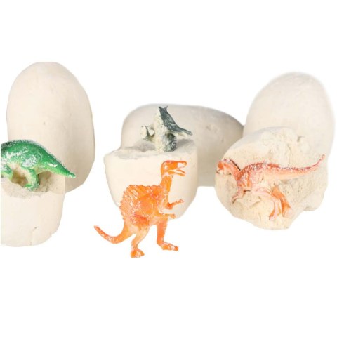 Dinozaury wykopaliska jajo dinozaura figurki zestaw archeologiczny 12 jajek