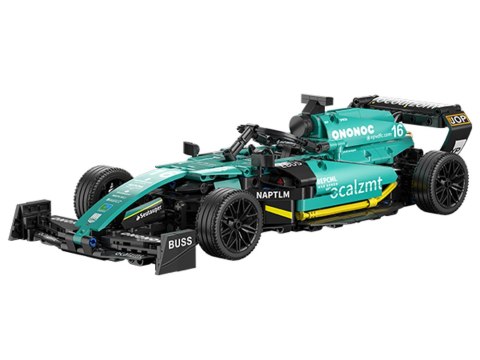 Klocki techniczne 2w1 Bolid Formuła 1 helikopter 736ele naklejki ZA5730