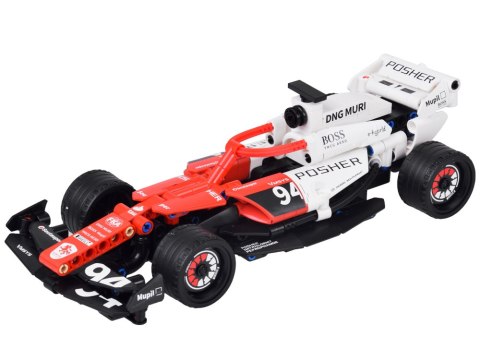 Klocki techniczne BOLID Formuła 1 276ele napęd pull-back naklejki ZA5729