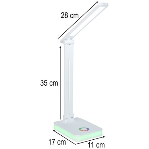 Lampka na biurko biurkowa LED składana dotykowa USB
