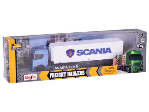 Maisto Licencjonowane Auto Metalowe Ciągnik SCANIA 770S + Naczepa ZA5965