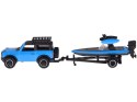 Maisto Licencjonowane Auto metalowe Ford Bronco 2021 + łódź 1:64 ZA5969
