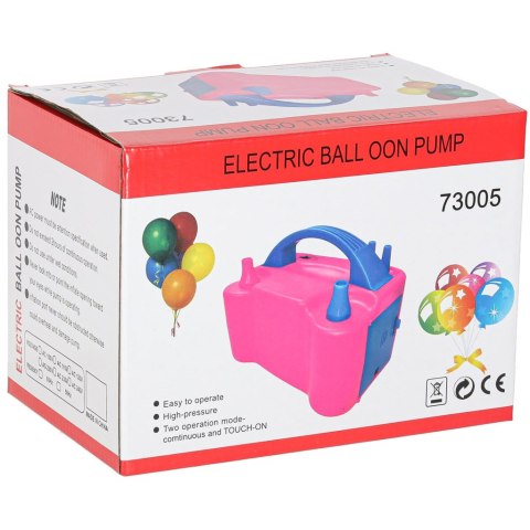 Pompka do balonów elektryczna na 2 balony 2 dysze