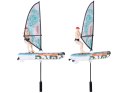 Zdalnie sterowany świecący WINDSURFER pływający na pilota RC0740