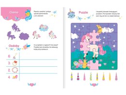 Aksjomat Jednorożce. Aktywizujące zadania z naklejkami 3D KS1061