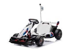 Pojazd Gokart BMW z Funkcją Driftu Biały