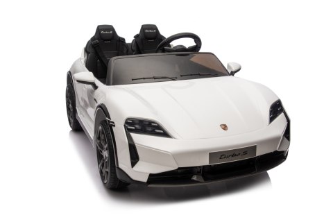 Pojazd Porsche Taycan Turbo S Biały