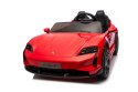 Pojazd Porsche Taycan Turbo S Czerwony