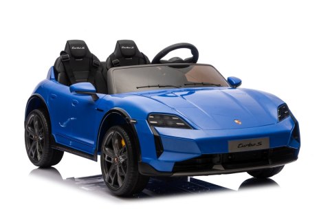 Pojazd Porsche Taycan Turbo S Niebieski