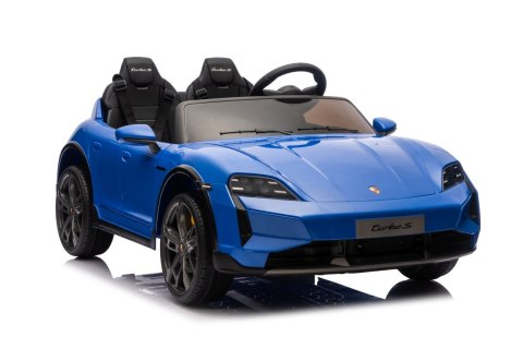 Pojazd Porsche Taycan Turbo S Niebieski