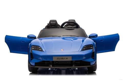 Pojazd Porsche Taycan Turbo S Niebieski