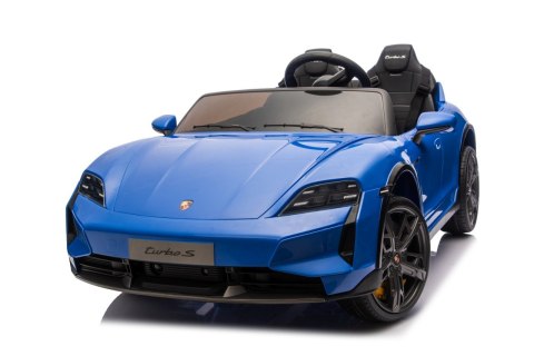 Pojazd Porsche Taycan Turbo S Niebieski