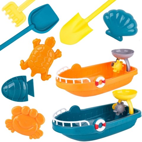 WOOPIE Statek z Akcesoriami Do Zabawy w Piasku i Wodzie