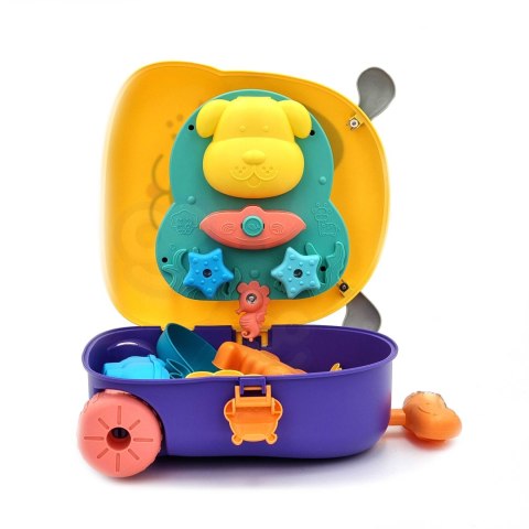 WOOPIE Zestaw do Piasku 3w1 Walizka Piesek + Zabawka Wodna - 3 szt.