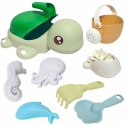 Woopie Zestaw do Piasku Żółwik Zielony 8 el.