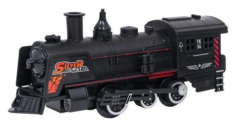 Kolejka z Pociągami z Funkcją Dymu, Świateł i Dźwięku