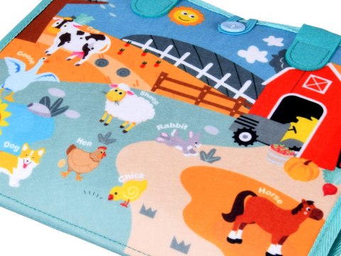 Książka manipulacyjna Montessori - 28 sensorycznych aktywności ZA5943