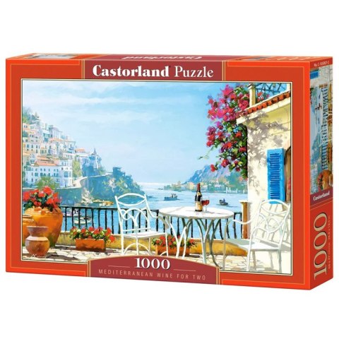 Puzzle 1000-elementów Mediterranean Wine for Two C-105007-2
