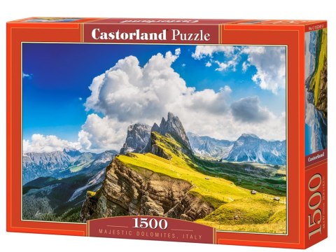 Puzzle 1500-elementów Majestic Dolomites, Italy C-152247-2
