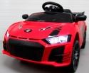 Cabrio A1 czerwony, autko na akumulator, funkcja bujania, PILOT