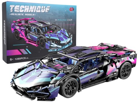 Klocki Auto Sportowe 1280el.