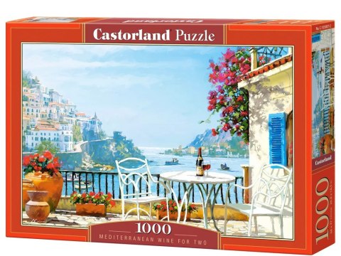 Puzzle 1000-elementów Mediterranean Wine for Two C-105007-2
