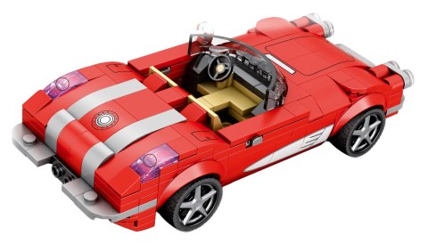 Zestaw Klocków Auto Kabriolet Czerwony 311el.