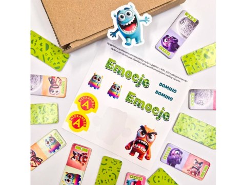 Alexander Gra edukacyjna Domino Emocje - pomaga zrozumieć uczucia GR0789