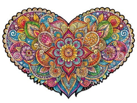 Alexander Mandala MIŁOŚCI z miłością - drewniane puzzle 150 ele ZA6079