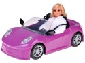 Fioletowe sportowe auto dla klasycznej lalki cabrio dla 2óch lalek ZA5697