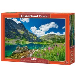 Puzzle 500-elementów Czarny Staw pod Rysami, Tatras, Poland B-54145