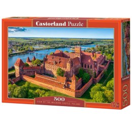 Puzzle 500-elementów View of The Malbork Castle, Poland B-54039