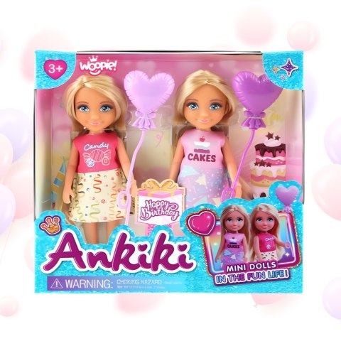 WOOPIE ROYAL Zestaw Urodzinowy Dwóch Laleczek - Candy i Cakes