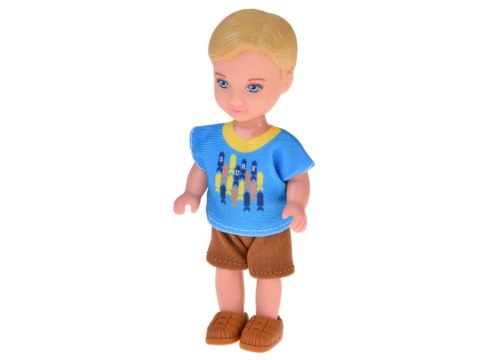 Anlily Duży zestaw RODZINA LALEK Kuchnia i mebelki + szkoła i praca ZA5699