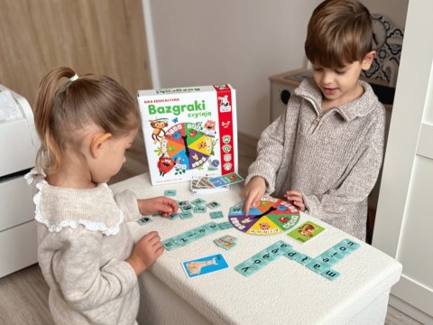 Kapitan Nauka Bazgraki czytają. Gra edukacyjna GR0816