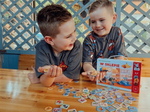 Kapitan Nauka Gra edukacyjna W sklepie - baw się w zakupy i ćwicz liczenie GR0820