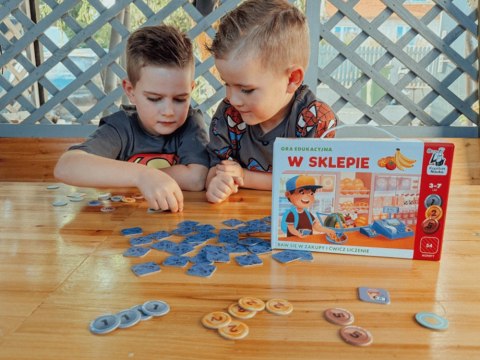 Kapitan Nauka Gra edukacyjna W sklepie - baw się w zakupy i ćwicz liczenie GR0820