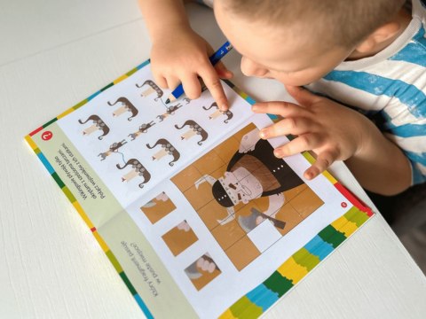 Kapitan Nauka Łamigłówki dla 5-latka KS1214