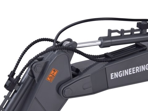 Koparka 3w1 zdalnie sterowana Pojazd budowlany Wymienne końcówki RC0752