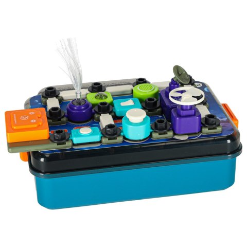 Mały elektryk elektronik zestaw edukacyjny 12 kart 58 elementów